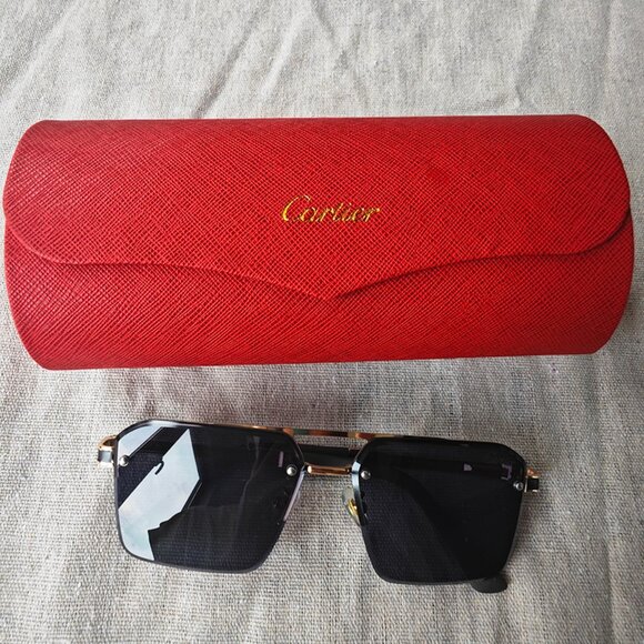 Cartier Other - Cartier Men's Square Frame Sunglasses